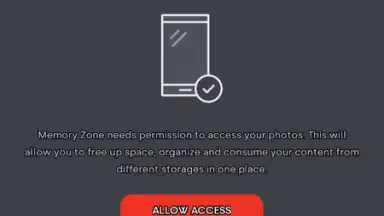 Screenshot von SanDisk Memory Zone 10