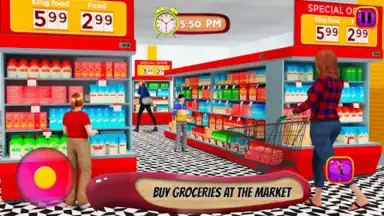 Screenshot von Virtual Mother Life Simulator - Baby Care Games 3D 5