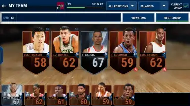 Screenshot von EA SPORTS NBA LIVE Mobile 3