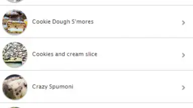 Screenshot von No-Bake Desserts 2