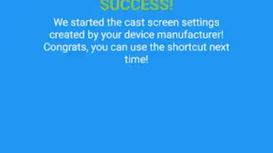 Screenshot von Miracast Shortcut 4