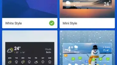 Screenshot von Local Weather Widget 3