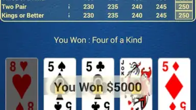 Screenshot von Prime Video Poker 20
