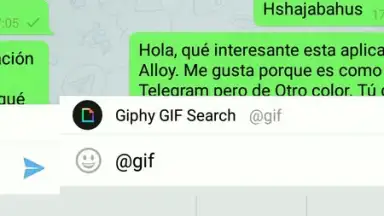 Screenshot von Alloy -free messaging app 6