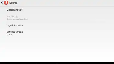 Screenshot von Audio Recorder 2