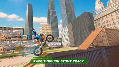 Screenshot von London City Motorbike Stunt Riding Simulator 5