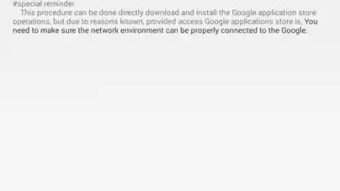 Screenshot von Google Installer 1