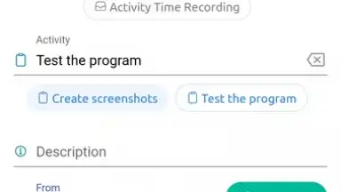 Screenshot von aTimeRecording - Online Time Tracking 7