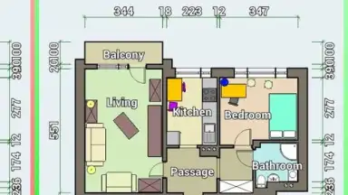 Screenshot von Floor Plan Creator 4