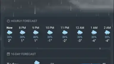 Screenshot von Real Weather 10