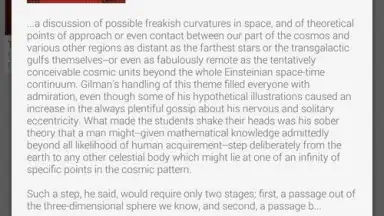 Screenshot von eReader Prestigio Book reader 3