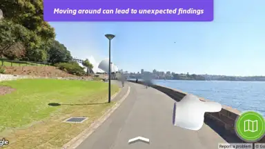 Screenshot von GeoGuessr 7