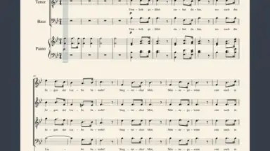 Screenshot von MuseScore 11