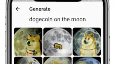 Screenshot von DALL-E : AI Image Generator 3