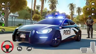 Screenshot von NYPD Police Car Driving Games 2