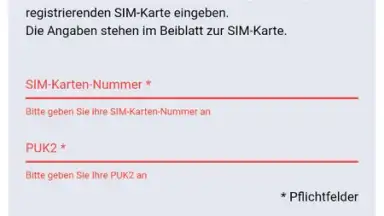 Screenshot von ALDI TALK Registration 10