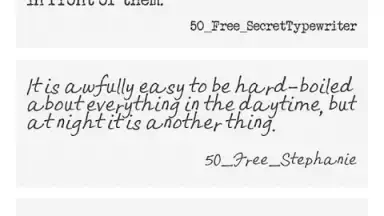 Screenshot von 50 Free Fonts 2