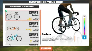 Screenshot von Zwift 2