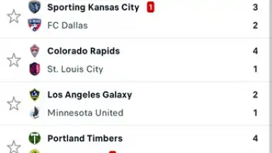 Screenshot von FlashScore 13