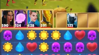 Screenshot von Puzzle Clash Heroes: Neolympia 3