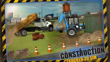 Screenshot von Construction Trucker 3D Sim 2
