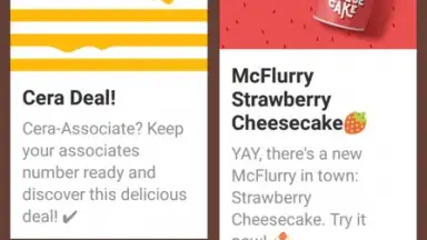 Screenshot von McDonald's España 6
