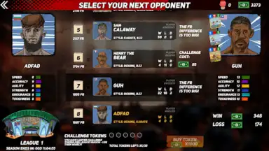 Screenshot von MMA Rivals 4