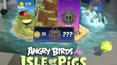 Screenshot von Angry Birds AR: Isle of Pigs 2