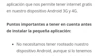 Screenshot von Internet Gratis 4G 1