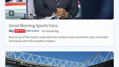 Screenshot von Sky Sports 11