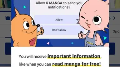 Screenshot von K MANGA 1