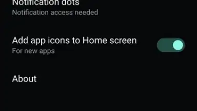 Screenshot von Nothing Launcher 7
