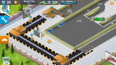 Screenshot von Idle Car Factory 5