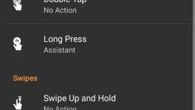 Screenshot von Navigation Gestures 2