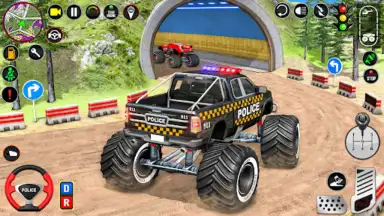 Screenshot von Police Monster Truck Car Games 2