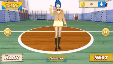 Screenshot von Anime High School Girl 8