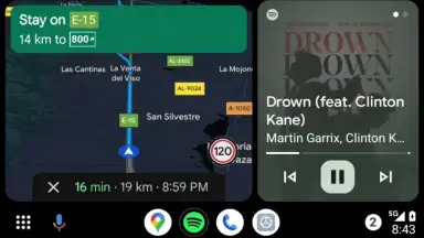 Screenshot von Android Auto 1