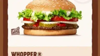 Screenshot von Burger King Deutschland 4