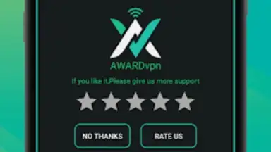 Screenshot von Award VPN 5