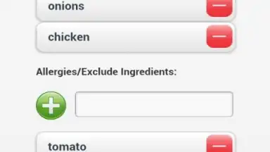 Screenshot von Recipes by Ingredients 1