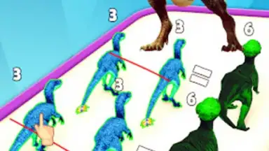 Screenshot von Dinosaur Merge Battle Fight 3