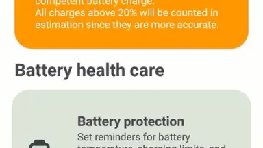 Screenshot von Battery Guru 6