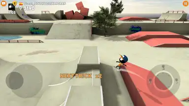 Screenshot von Stickman Skate Battle 3