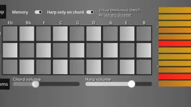 Screenshot von Virtual Omnichord 4