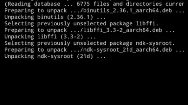Screenshot von Shell 4