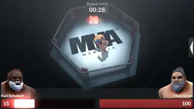 Screenshot von MMA Manager 2