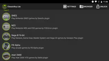 Screenshot von ClassicBoy Lite 3
