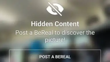 Screenshot von BeReal 6