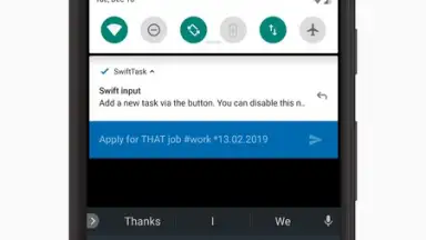 Screenshot von SwiftTask 1
