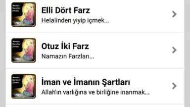 Screenshot von Namaz Sureleri ve Dualar 5